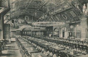 Munique, Hofbrauhaus. Postal enviado em 11 de março de 1913. de German Photographer