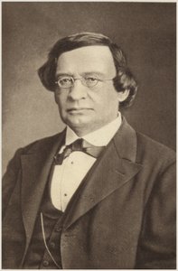 Retrato de Wilhelm Taubert (fotografia a preto e branco)