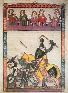 Um joust, do manuscrito 