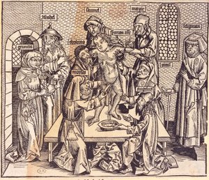 Aula de anatomia (gravura) de German School