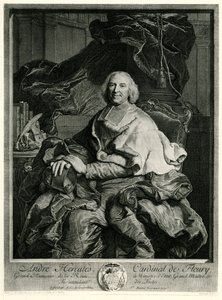 Andrew Hércules Cardeal de Fleury de German School