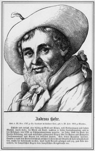 Andreas Hofer (gravura) de German School