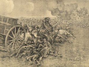 Aniquilação das tropas sérvias pelas tropas austro-húngaras de German School