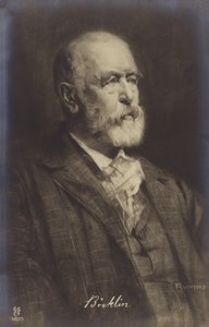 Arnold Boecklin, pintor suíço (litografia) de German School