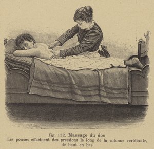 Massagem nas costas de German School