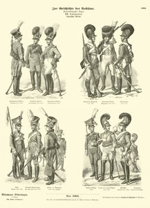 Uniformes militares bávaros, início do século XIX