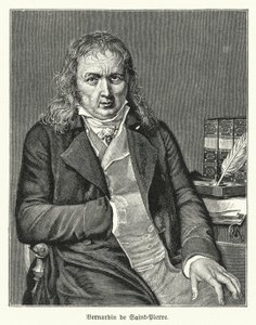 Bernardin de Saint-Pierre, romancista e botânico francês (litho) de German School