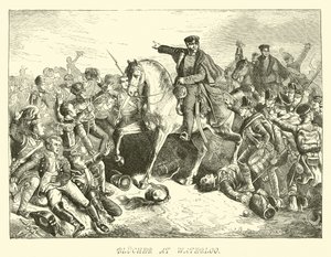 Blucher em Waterloo de German School