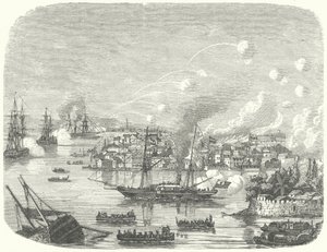 Bombardeamento de Cantão pelos britânicos, Segunda Guerra do Ópio de German School