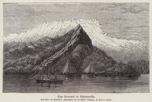 Cabo Froward, Chile (gravura) de German School