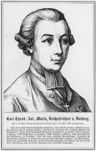 Carl Theodor Anton Maria, Barão de Dalberg (gravura) de German School