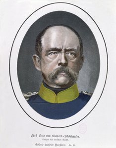Chanceler Otto Von Bismarck (1815-98) c.1871 de German School