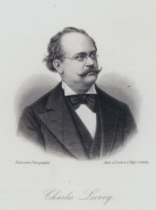 Charles Lecocq, compositor francês (gravura) de German School
