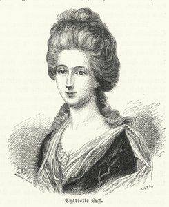 Charlotte Buff, jovem conhecido e sujeito do amor de Johann Wolfgang Goethe de German School