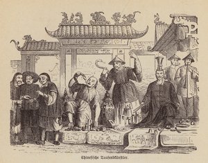 Artistas chineses (gravura) de German School