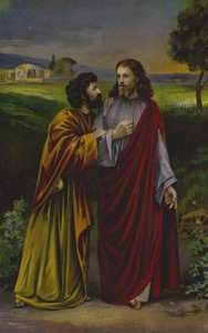 Cristo e Judas Iscariotes de German School