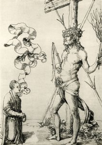 Cristo com os instrumentos de tortura de German School