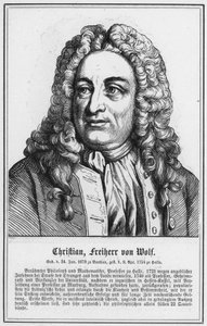Christian, Barão von Wolf (gravura) de German School