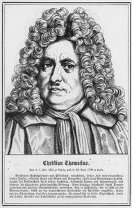 Christian Thomahus (gravura) de German School