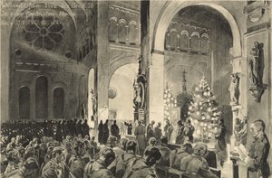 Celebrações de Natal na igreja Flandres de German School