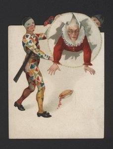 Palhaços (chromolitho) de German School