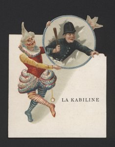 Palhaços (chromolitho) de German School