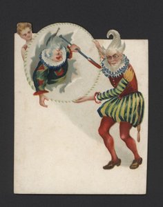 Palhaços (chromolitho) de German School