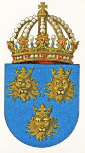 Brasão de Dalmácia, c.1898 de German School