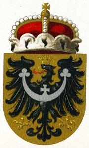 Brasão da Silésia, c.1898 de German School