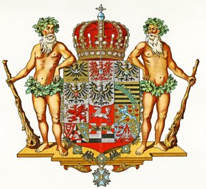 Brasão de armas da Prússia, c.1898 de German School
