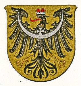Brasão de armas da Silésia, c.1898 de German School