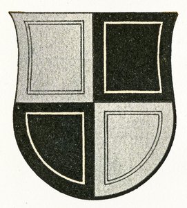 Brasão de Zollern (Hechingen), c.1898 de German School