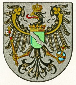 Brasão de armas da Província do Reno (Provinz Rheinland), c.1898 de German School