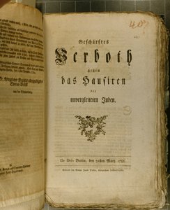 Código de Procedimento de 1776 (impressão) de German School