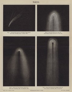 Cometas (gravura) de German School
