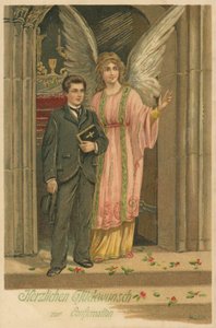 Parabéns pela sua confirmação (cromolitho) de German School