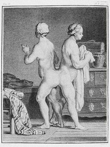 Gémeos conjuntos, c.1777 (gravura) de German School
