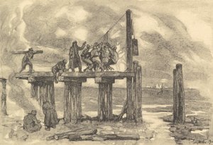 Construindo uma ponte sobre o Putna de German School