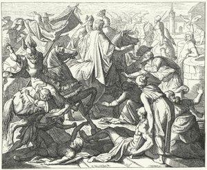 Procissão de coroação do Santo Imperador Romano Conrado II de German School