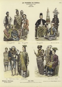 Fantasias da Indonésia, 1880 de German School