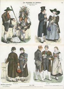 Fantasias do Tirol, século XIX de German School