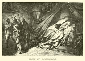 Morte de Wallenstein de German School