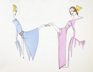 Designs for Sleeves, de Styl, pub.1922 (estampa de pochoir) de German School
