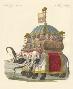 Castelo de Elefante do Grande Khan Kublai de German School