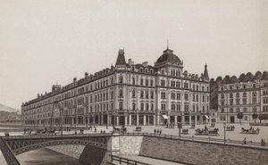 Elisabethquai (litho) de German School