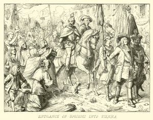 Entrada de Sobieski em Viena de German School