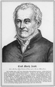 Ernst Morik Arndt (gravura) de German School