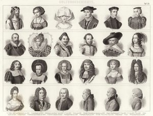 Moda e penteados europeus de German School