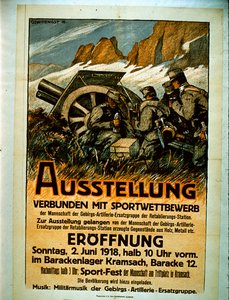 Exposição de esportes competitivos, 1918 de German School