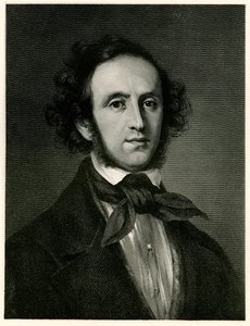 Felix Mendelssohn-Bartholdy, 1884-90 (fototipo) de German School